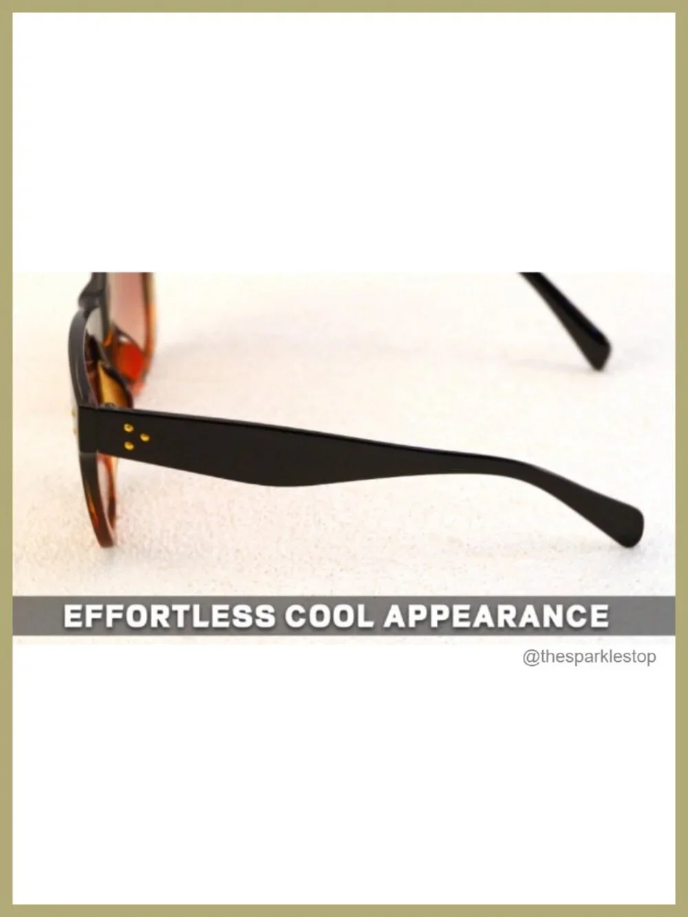 2 Pack Oversized Cat Eye Sunglasses Women Retro Metal Rivets UV400 Gradient